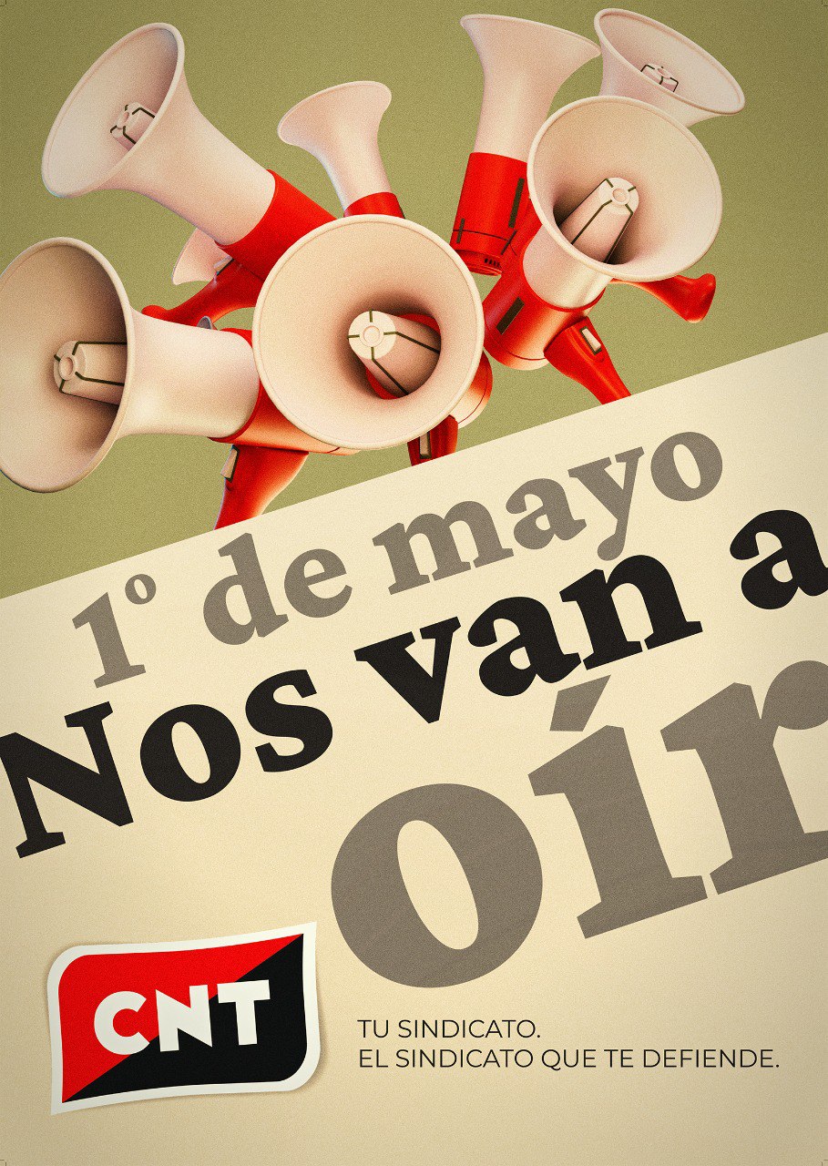 CNT llama a toda la ciudadanía de la Margen Izquierda a manifestarse en Barakaldo por el 1º de Mayo