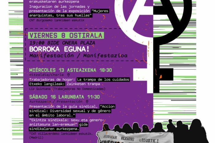 Jornadas Anarcofeministas Marzo 2024