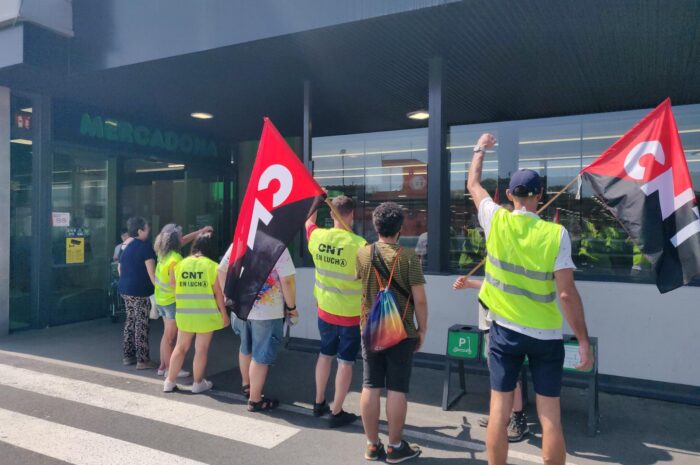 CNT denuncia un despido represivo en Mercadona (Leioa)