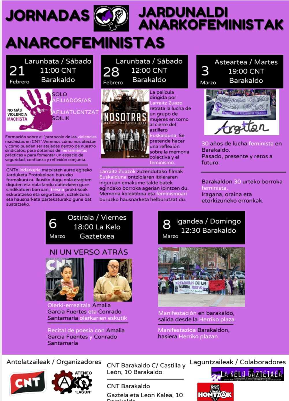 Jornadas Anarcofeministas 2026