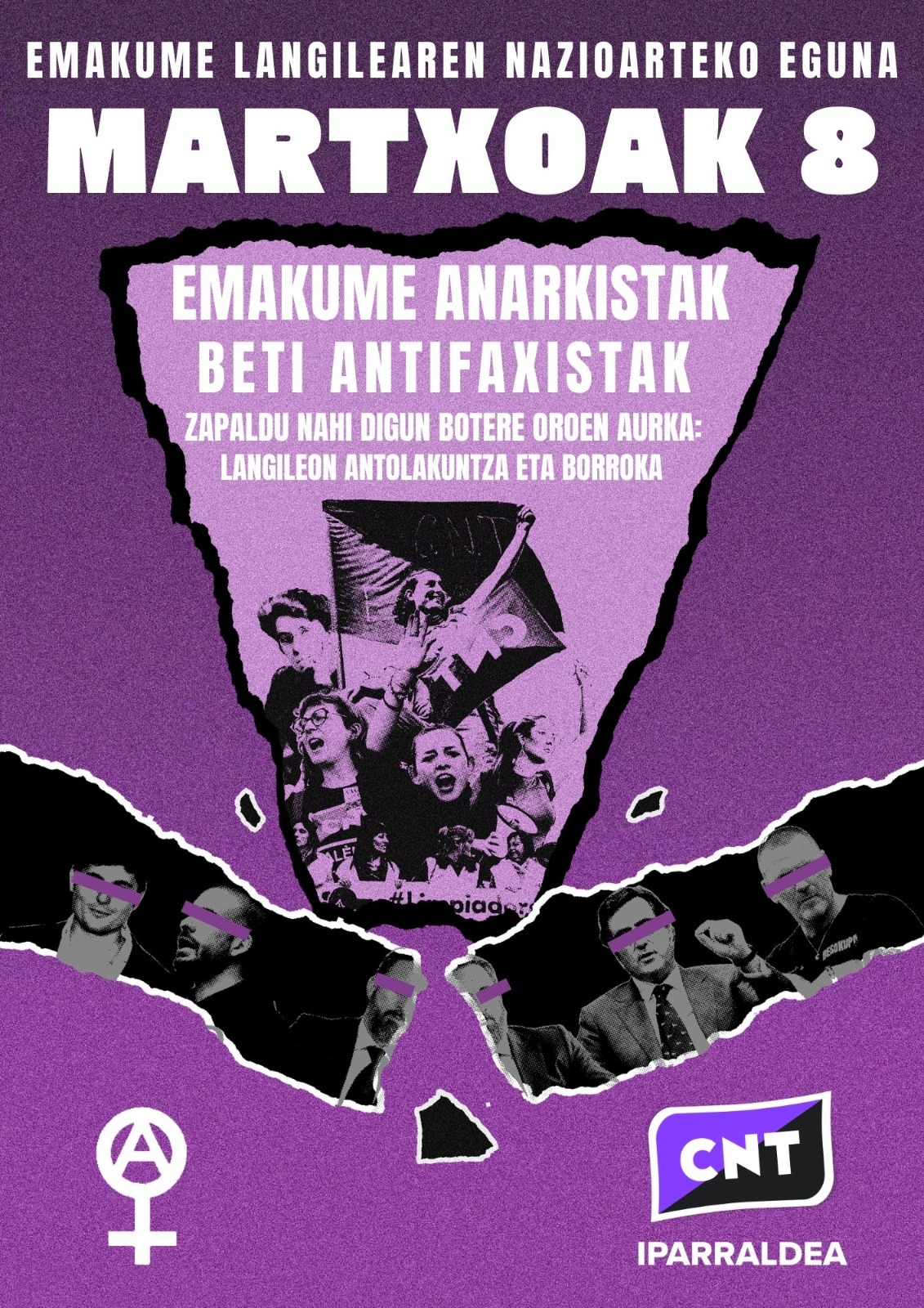 Emakume anarkistak, beti antifaxistak